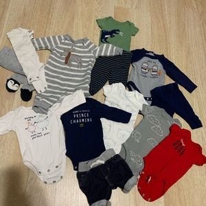 Newborn boy clothes